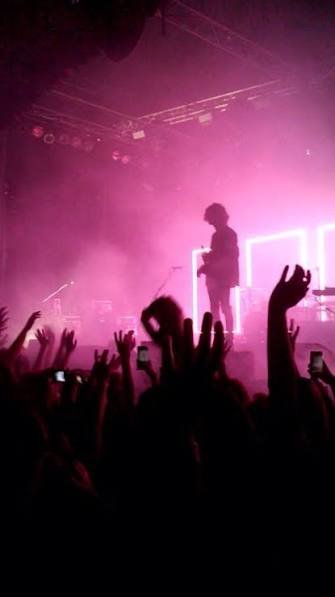 Crowd at an Entertainment Media Group concert